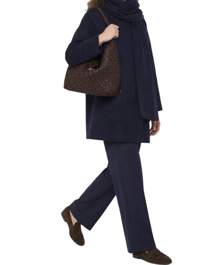  Gianni Chiarini - Borsa a Spalla con Pelle Intrecciata Aurelie