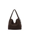  Gianni Chiarini - Borsa a Spalla con Pelle Intrecciata Aurelie