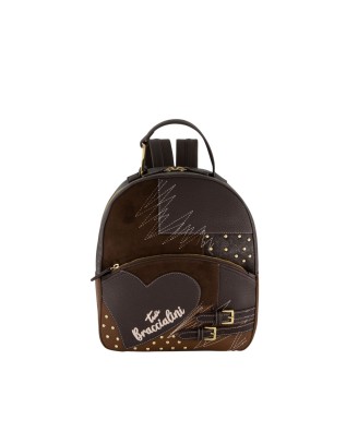 Braccialini - Zainetto donna in ecopelle Amy Patchwork