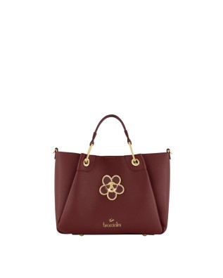 Braccialini - Size M faux leather handbag with an Amy...