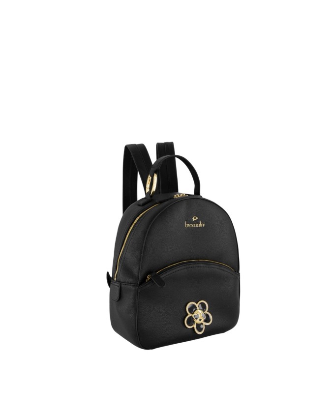  Braccialini - Zainetto donna in ecopelle con charm frontale