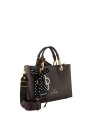 Braccialini - Handtasche Größe M aus Kunstleder mit Schlüsselanhänger und Beth-Band