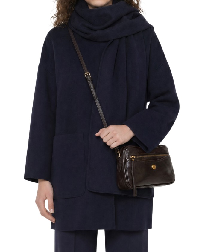  Gianni Chiarini - Borsa a Tracolla con Tasca Frontale in Pelle