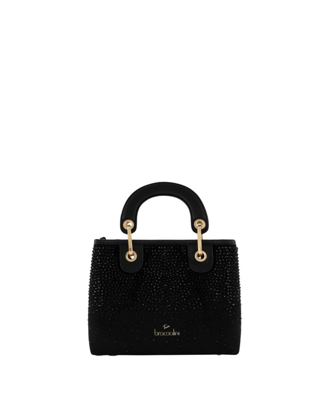 Braccialini - Beth Strass suede-look...