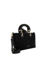 Braccialini - Beth Strass suede-look faux leather handbag with shoulder strap, Size M