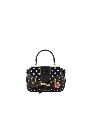 Braccialini - Faux leather handbag with a single handle...