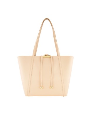 Braccialini - Double-sided leather shopper bag with an...