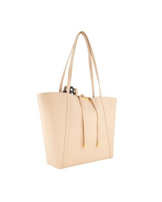  Braccialini - Borsa shopper in pelle doubleface con pochette 2