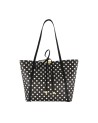 Braccialini - Double-sided leather shopper bag with an internal Double clutch