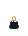  Gianni Chiarini - Charm Portachiavi Borsa in Pelle Scamosciata