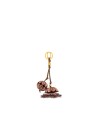  Gianni Chiarini - Portachiavi Flower Ball in Pelle Gold Charms
