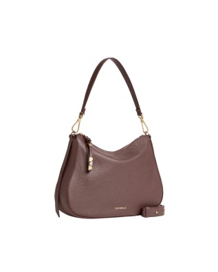 Coccinelle - Medium-sized leather shoulder bag with a shoulder