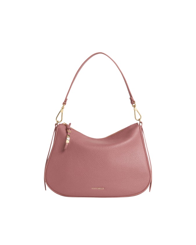  Coccinelle - Borsa a spalla media in pelle con tracolla Nory