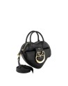  Braccialini - Mini bag a forma di cuore in pelle con tracolla