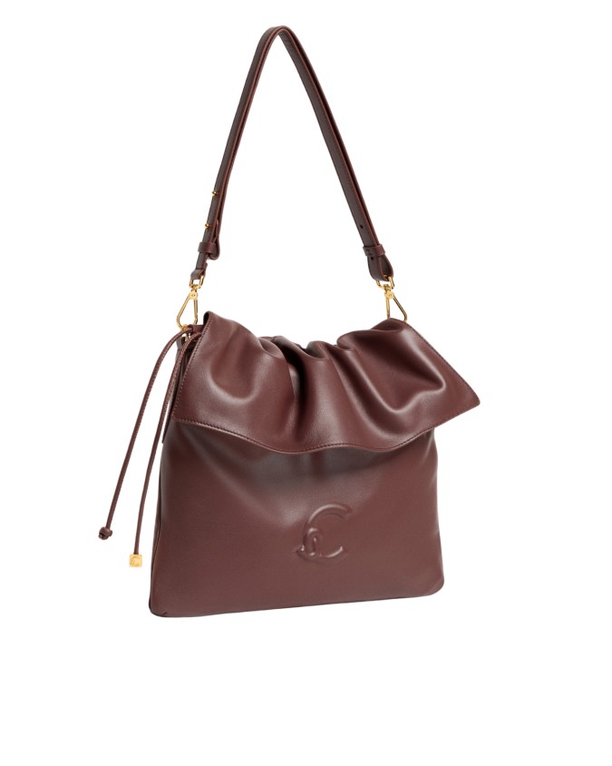  Coccinelle - Borsa a Spalla con Patta in Pelle Lidia