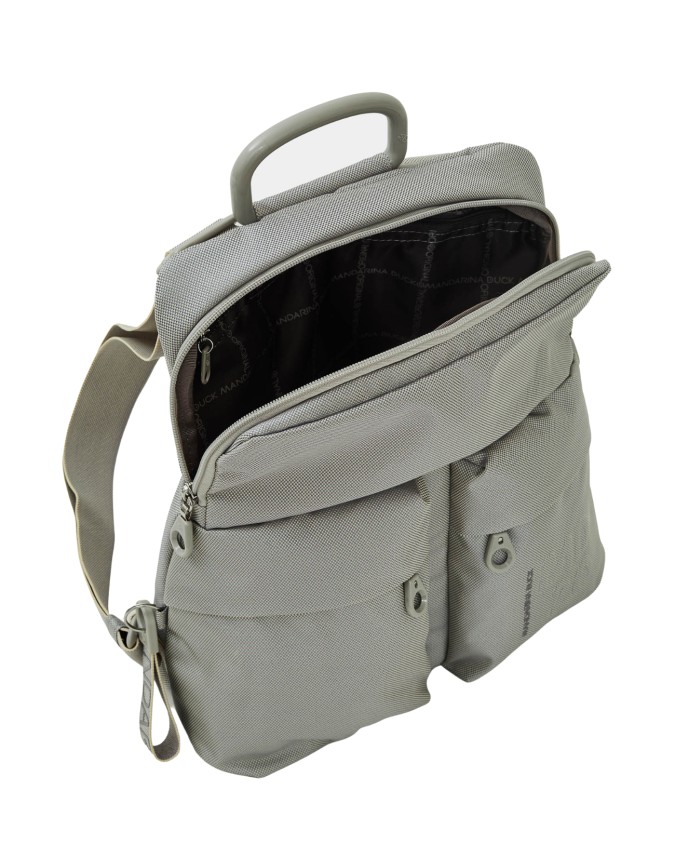  Mandarina Duck - Zaino donna con doppia tasca frontale in