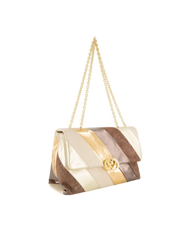Braccialini - Size L leather shoulder...