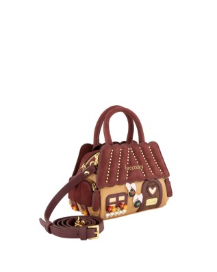 Braccialini - Temini leather handbag shaped like a little... 2