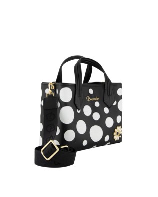 Braccialini - Lederhandtasche mit zwei Fächern Mia Pois 2