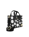 Braccialini - Lederhandtasche mit zwei Fächern Mia Pois