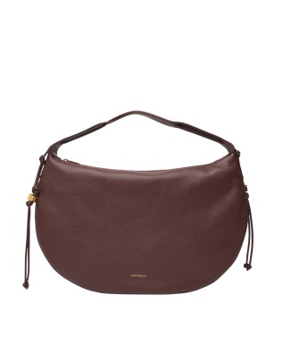  Coccinelle - Borsa Hobo a Spalla in Pelle Martellata Tg. 