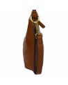 Bric's - Mini Luna Volterra Leather Hobo Bag with Shoulder Strap