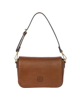 Bric's - Volterra Leather "Postina" Shoulder Bag with Shoulder