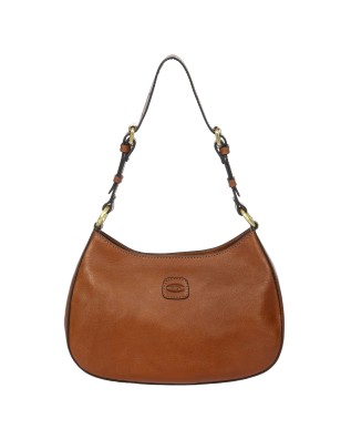  Bric's - Borsa a Spalla con Tracolla in Pelle Volterra