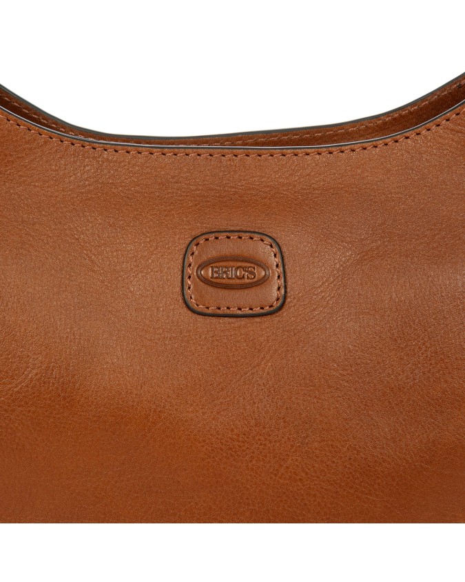  Bric's - Borsa a Spalla con Tracolla in Pelle Volterra