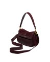  Gianni Chiarini - Borsa a spalla in pelle scamosciata con