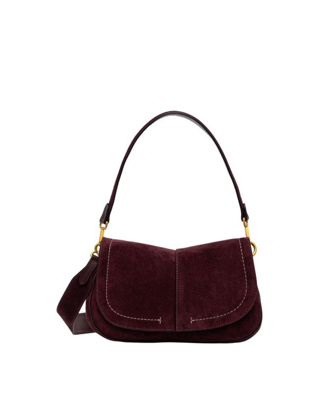  Gianni Chiarini - Borsa a spalla in pelle scamosciata con