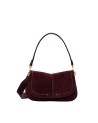  Gianni Chiarini - Borsa a spalla in pelle scamosciata con