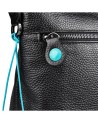 Gabs - Women's backpack in textured calfskin, Size M, Lolita