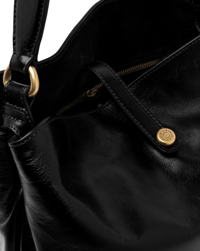  Gianni Chiarini - Borsa a Spalla Grande con Tracolla in Pelle