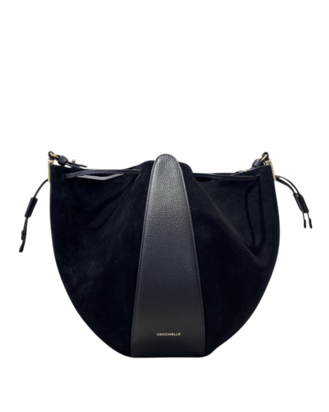  Coccinelle - Borsa a secchiello in pelle e camoscio Tg. 