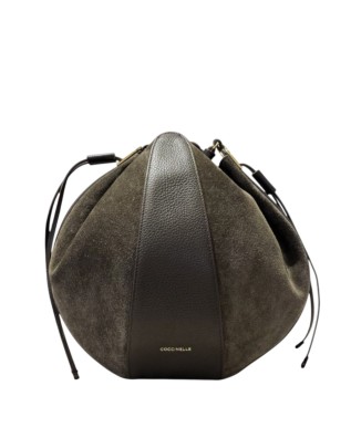  Coccinelle - Borsa a secchiello in pelle e camoscio Tg. 