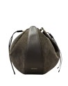  Coccinelle - Borsa a secchiello in pelle e camoscio Tg. 