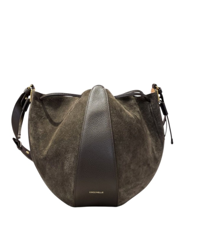  Coccinelle - Borsa a secchiello in pelle e camoscio Tg. 