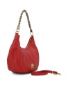 Ynot - Borsa a spalla hobo in ecopelle Large Rachel