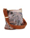  Ynot - Borsa Hobo Tg. S in ecopelle stampa città Yesbag