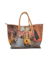  Ynot - Borsa a spalla con doppio manico Tg. 