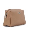 Ynot - Single-compartment faux leather beauty case, Size S
