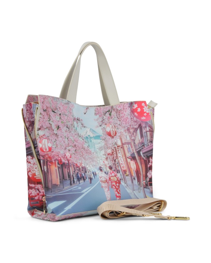  Ynot - Borsa Tote bag large in ecopelle Yesbag