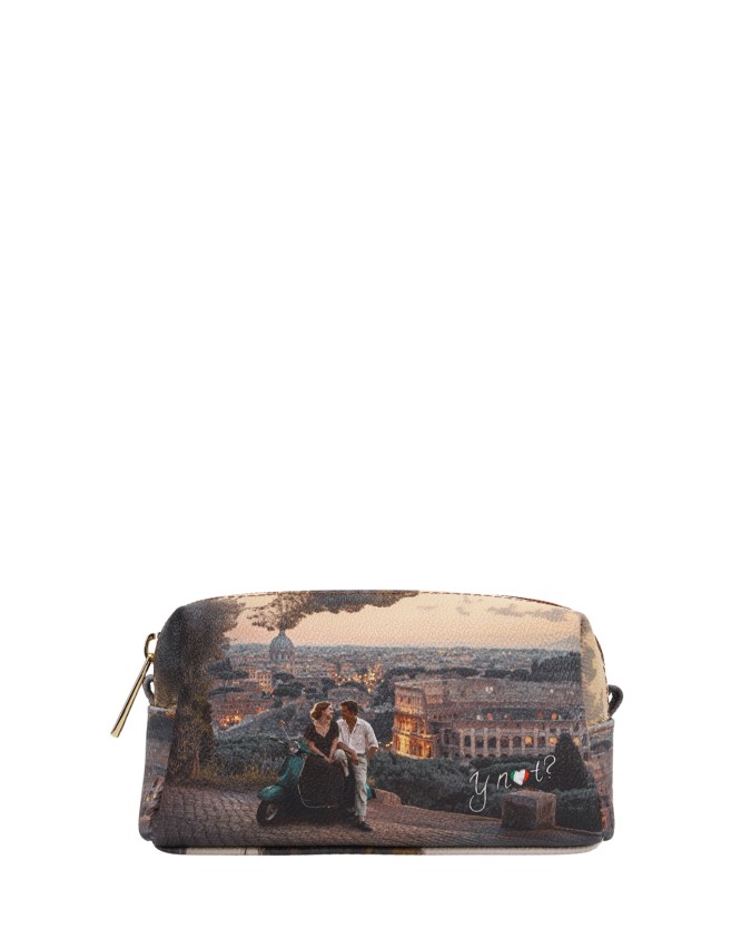 Ynot – Kosmetiktasche, Größe XS, Damen, Città-Print, Yesbag