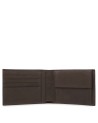 Piquadro - Portafoglio uomo con portamonete in pelle Black Square