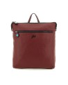Gabs - Women's backpack in textured calfskin, Size M, Lolita