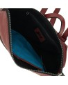 Gabs - Women's backpack in textured calfskin, Size M, Lolita