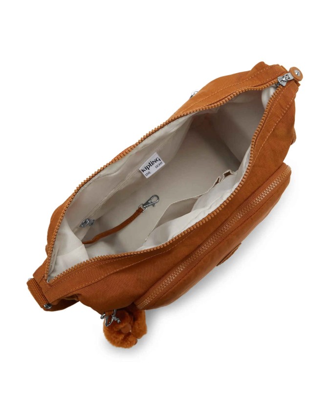  Kipling - Borsa a Tracolla Grande in Tessuto Riciclato Gabb B