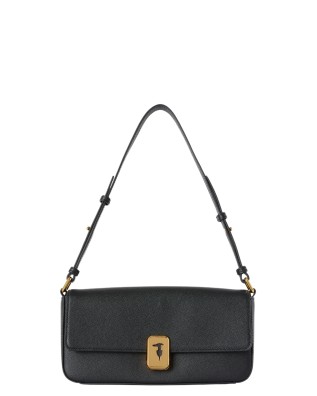  Trussardi - Borsa a Tracolla con Patta in Pelle Cameo