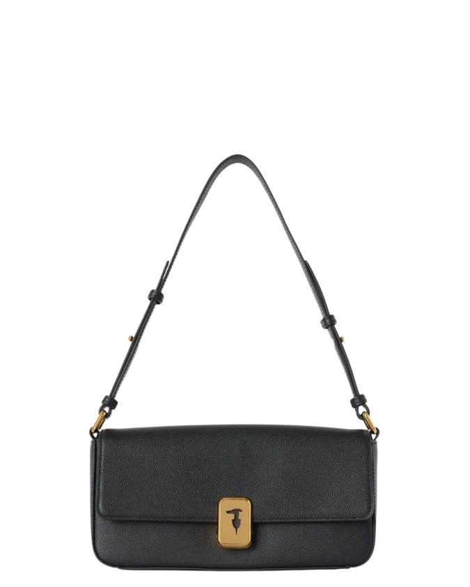  Trussardi - Borsa a Tracolla con Patta in Pelle Cameo